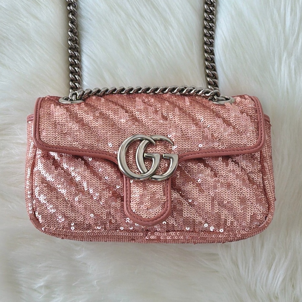 Gucci Mini Sequin Marmont
